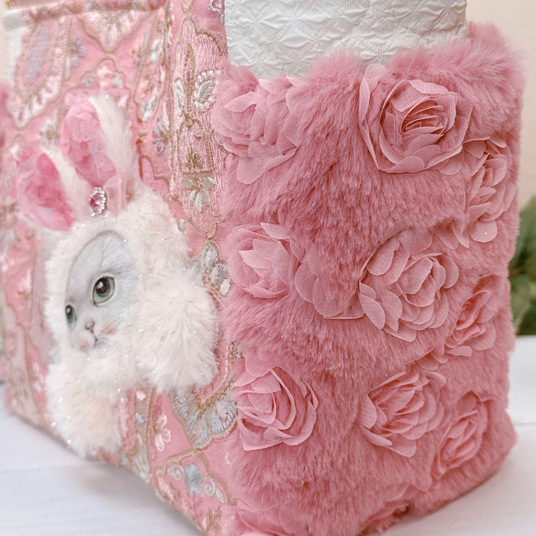 ☆*☆様 コヤンイサムチョン♡新作入荷インド刺繍！薔薇ファーオッドアイにゃんのト