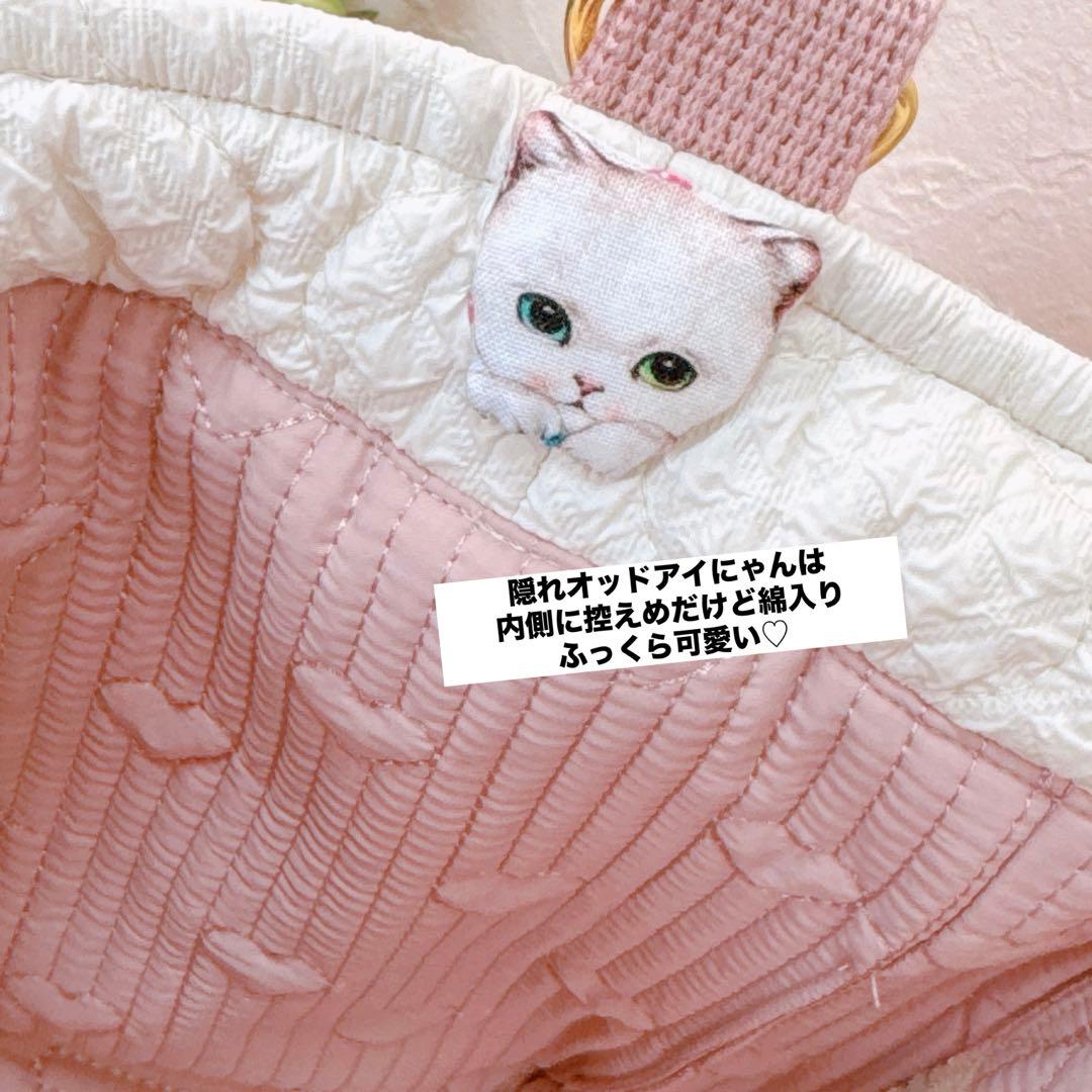 ☆*☆様 コヤンイサムチョン♡新作入荷インド刺繍！薔薇ファーオッドアイにゃんのト