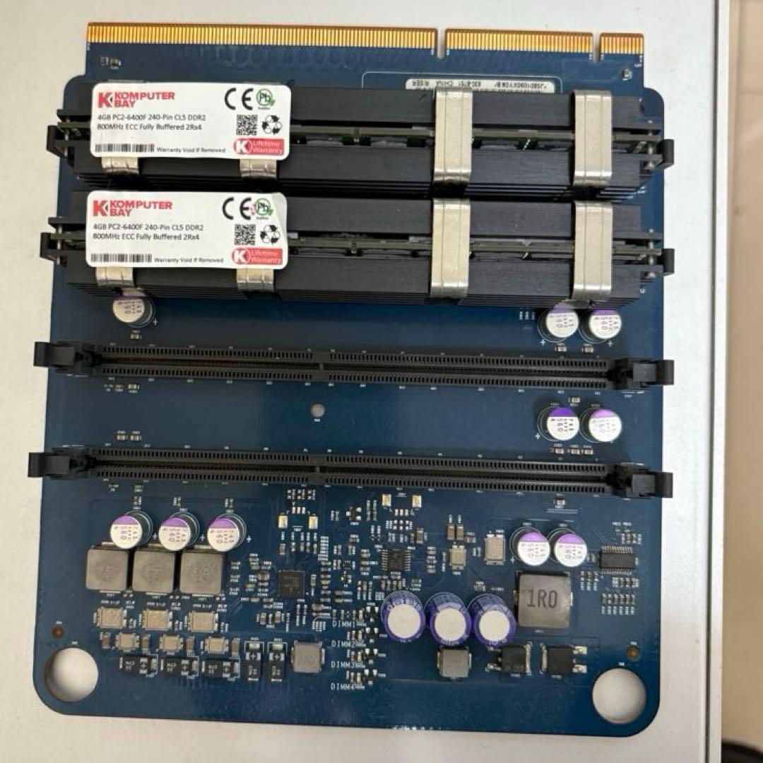 Apple Mac Pro Early 2008 カスタマイズ