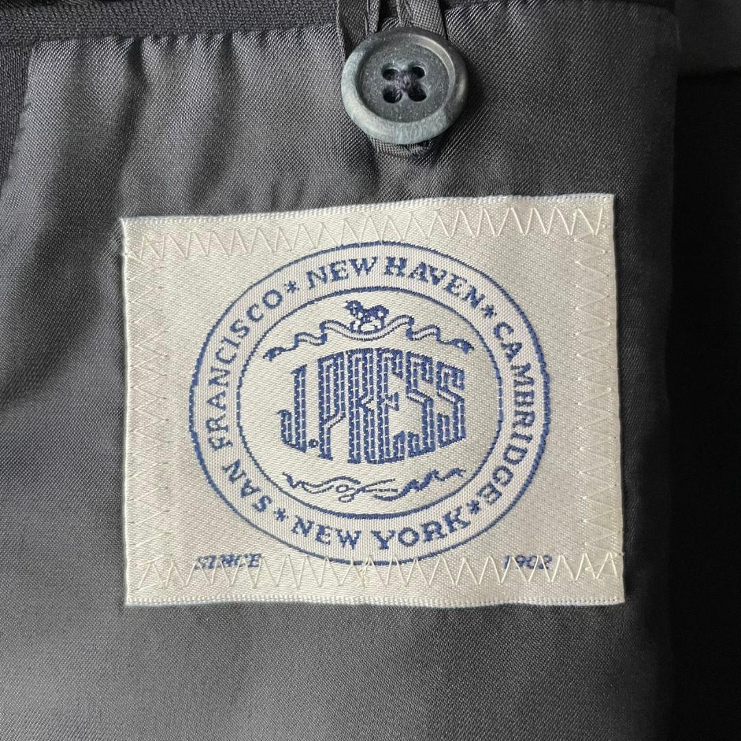 美品✨ジェイプレス ダブルテーラードジャケット 紺ブレ 金ボタン L相当