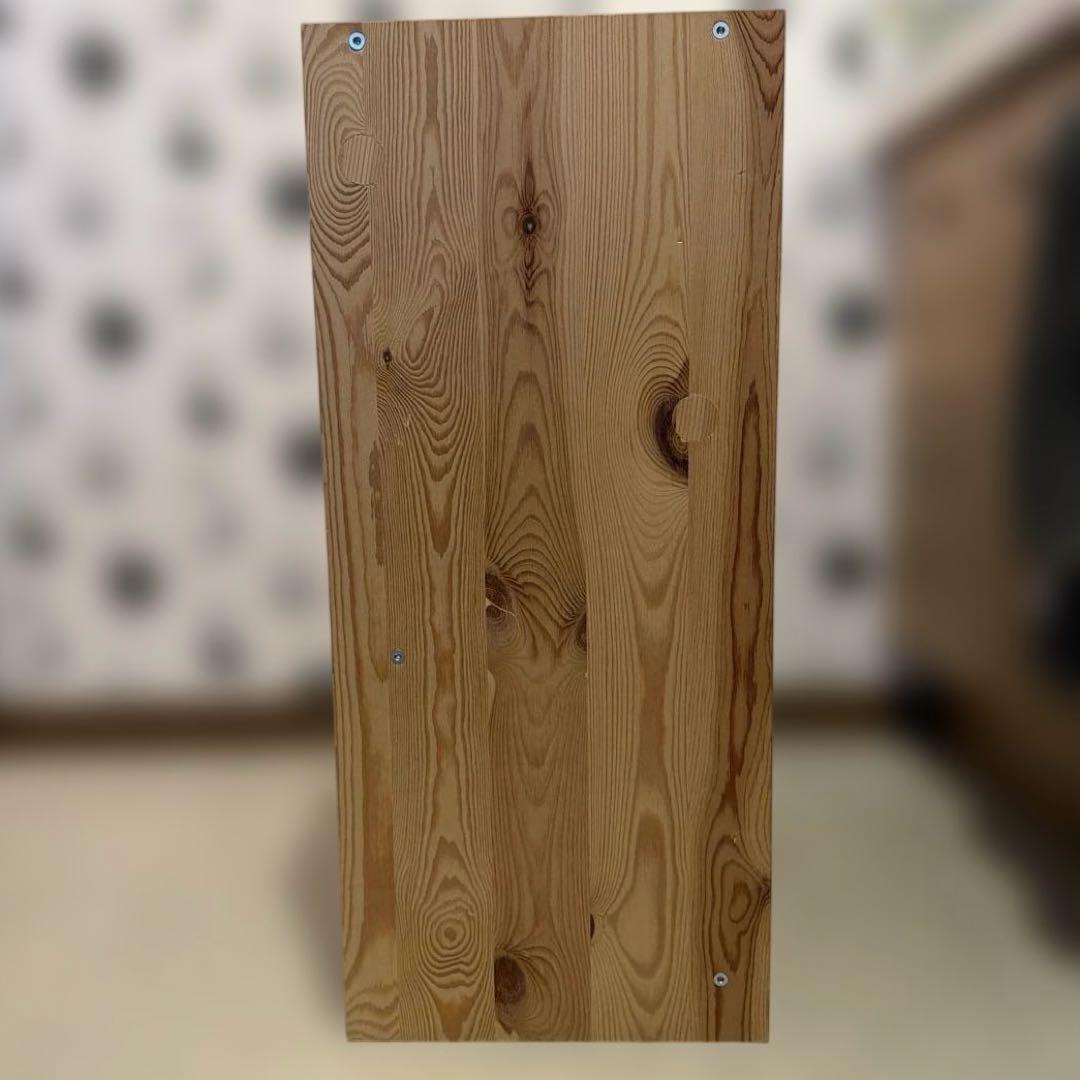 IKEA ラスト　木製 3段チェスト　天然木　廃盤品