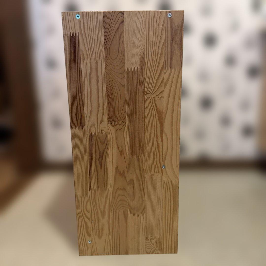 IKEA ラスト　木製 3段チェスト　天然木　廃盤品