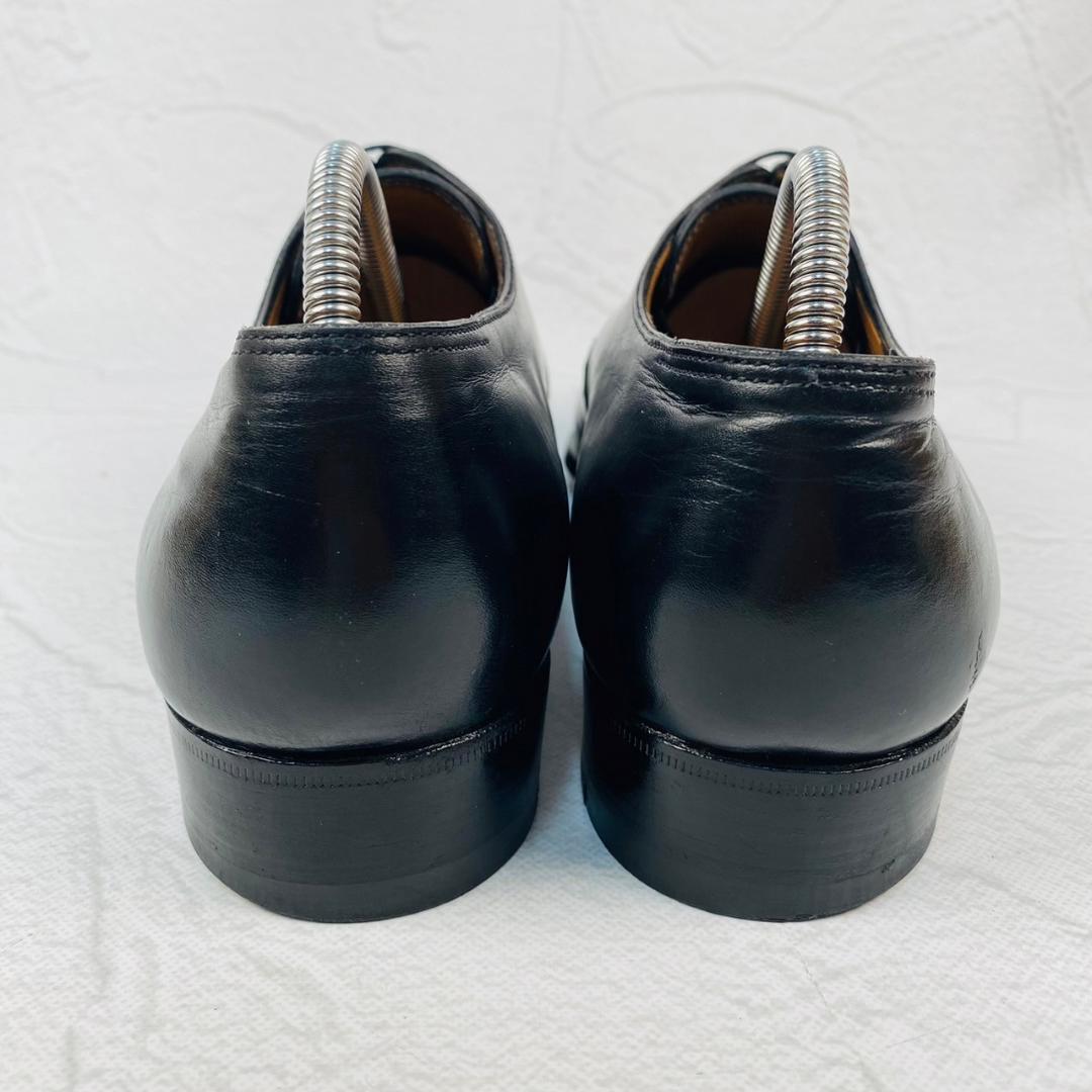 ク*バ様 【希少】ヒデタカ フカヤ 40周年 ストレート 内羽根 黒 39 シー