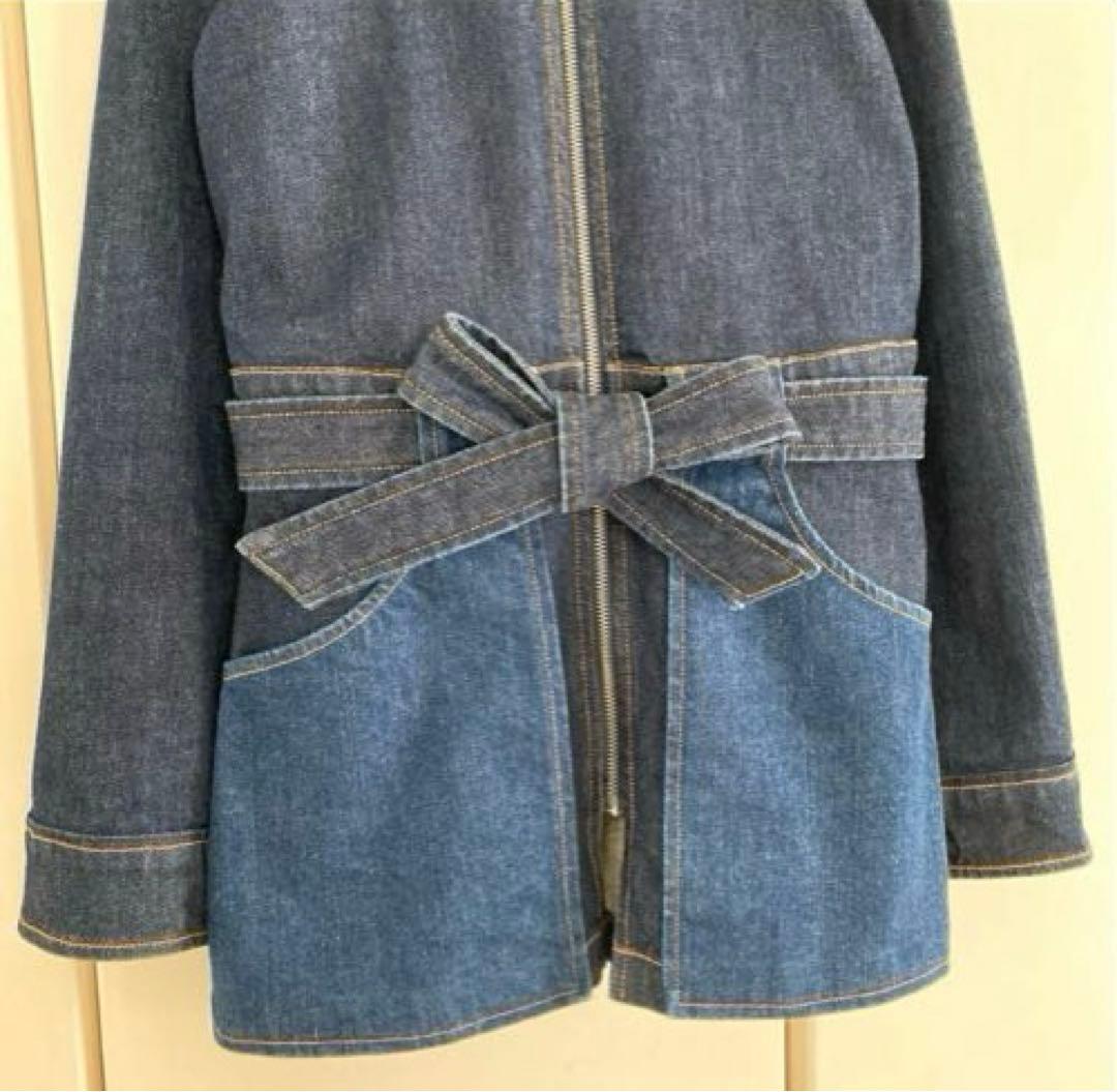 美品★アーペーセー VESTE PATCH 19PC デニム ジャケット　34