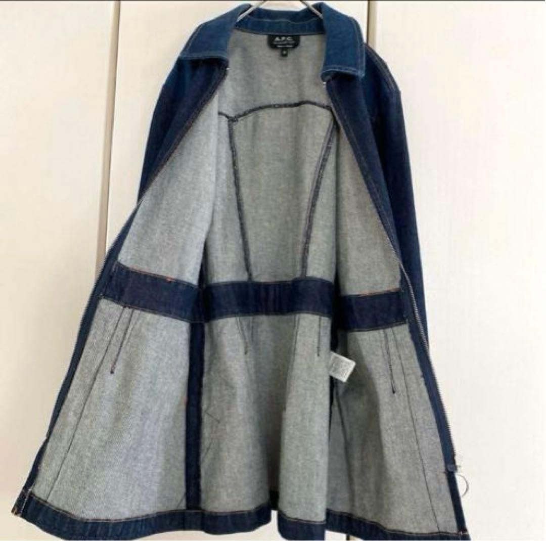 美品★アーペーセー VESTE PATCH 19PC デニム ジャケット　34