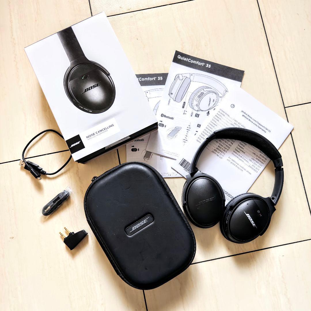 BOSE QuietComfort 35 Black ヘッドフォン 黒 ブラック