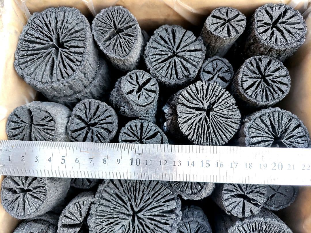 m3ホンポ【 愛媛産 】切れ端５.５㎏ クヌギ炭×2箱