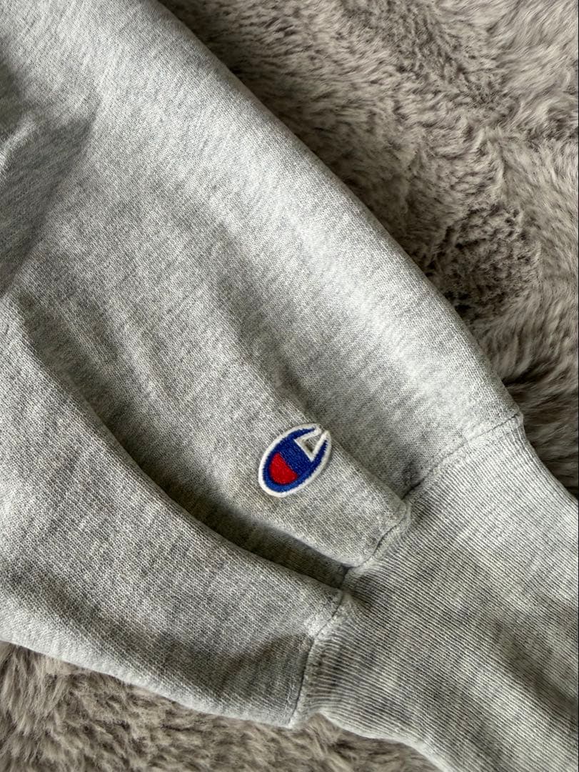 【ノラクロ】90's CHAMPIONリバースウィーブスウェットグレー L