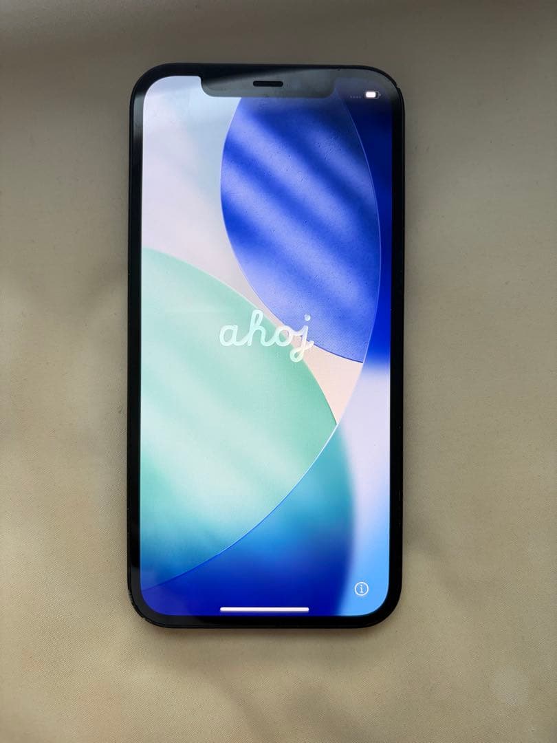 Apple iPhone 12 ブラック 本体 SIMフリー 充電容量73%