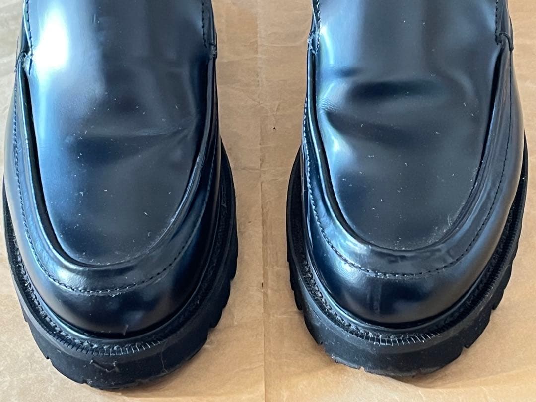 カレンソロジー /CAMINANDO プレーンローファー ブラック 38