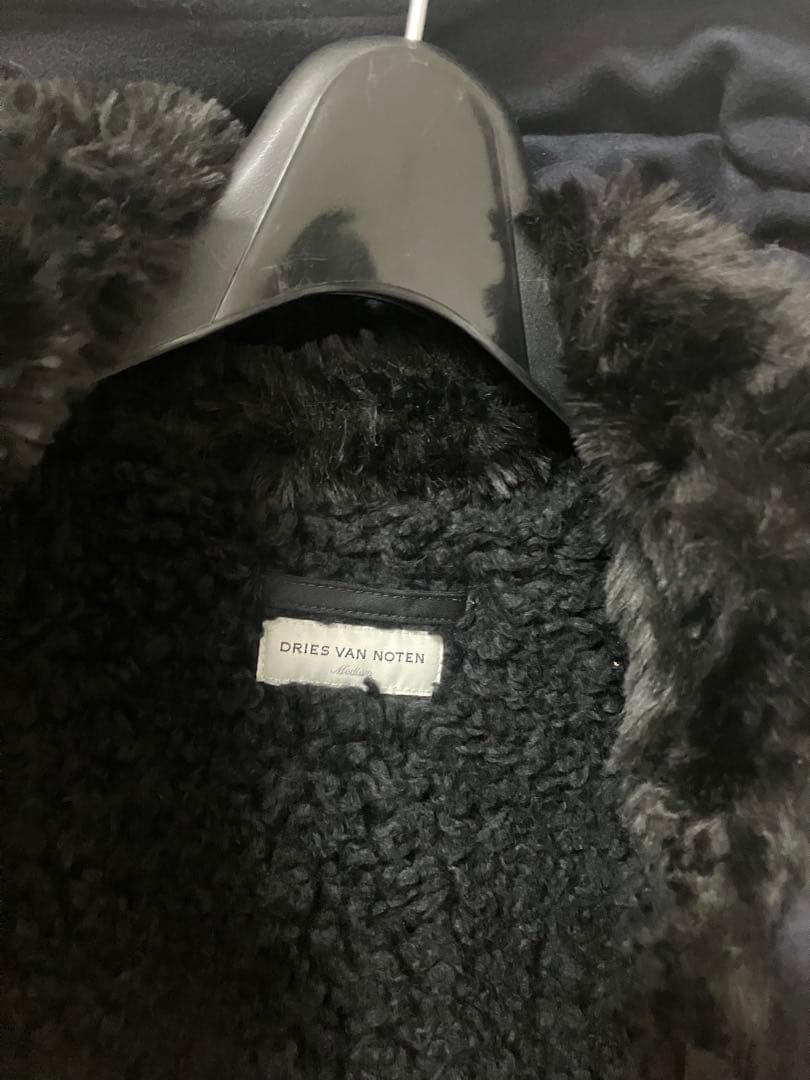 dries van noten ウールモッズコート