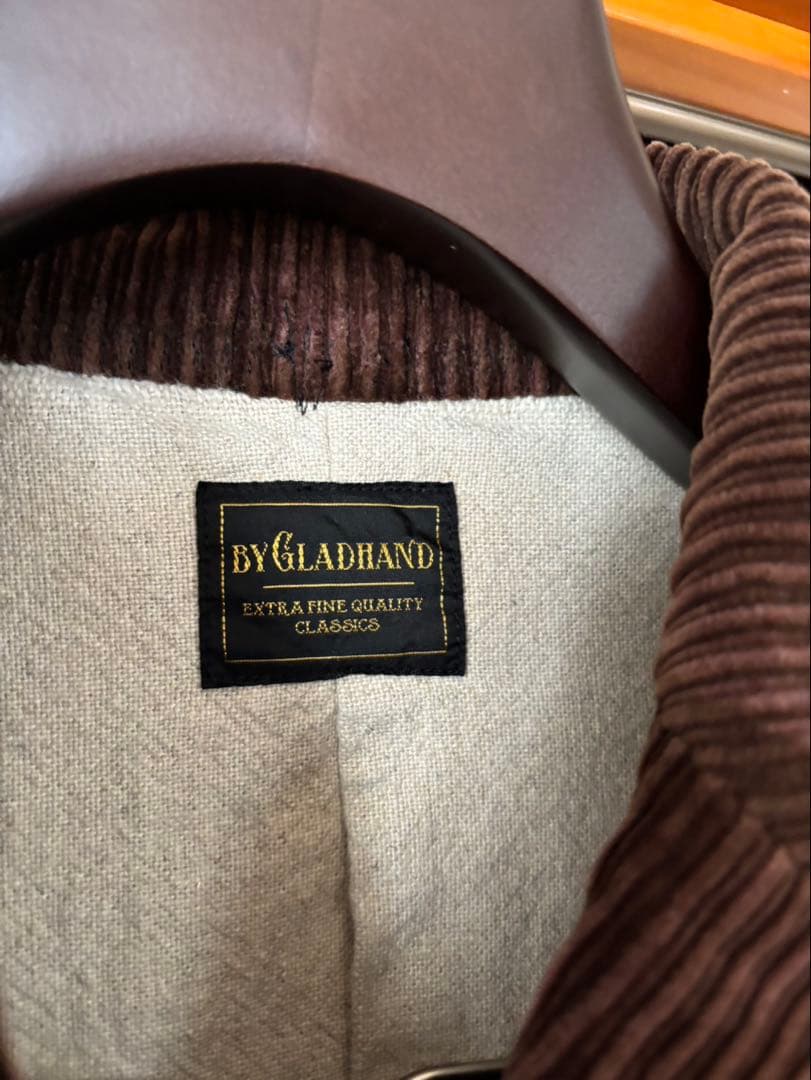 BY GLADHAND バイグラッドハンド コーデュロイ ジャケット