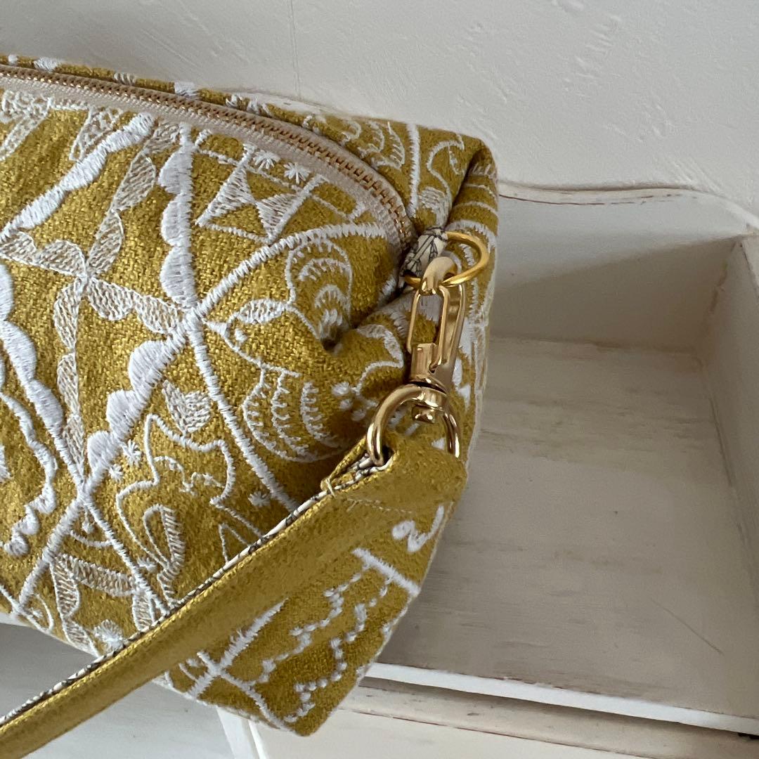 ♡handmade♡ミナペルホネン　　　ぽってり持てるバッグ