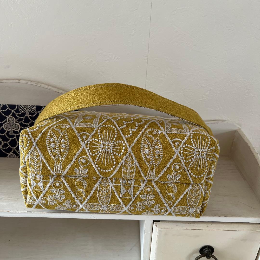 ♡handmade♡ミナペルホネン　　　ぽってり持てるバッグ