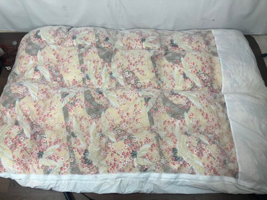 小林織物 羽毛布団 千羽鶴 ホワイトグース シングル 150cm×210cm