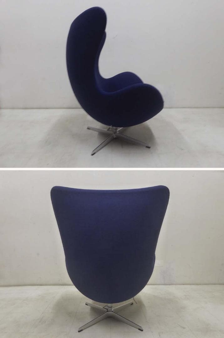 新品未使用品 正規品■フリッツハンセン■定価116万円 エッグチェア ネイビー