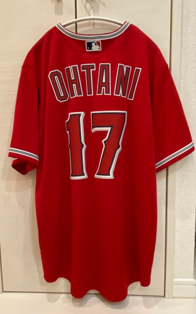 【未使用タグ付き】Mサイズ エンゼルス 大谷翔平 ユニフォーム 17