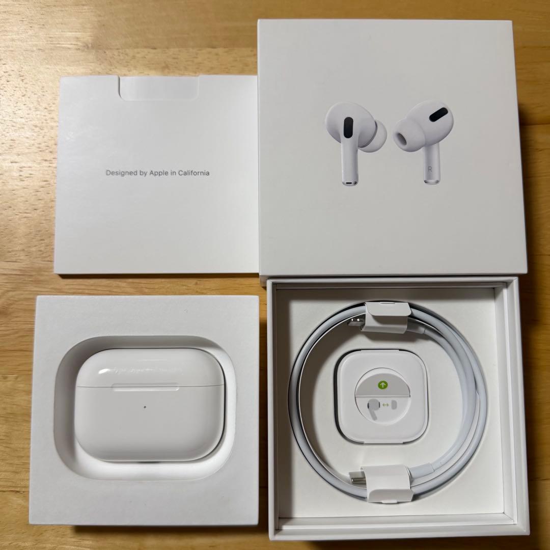 【美品】AirPods Pro 第1世代 MWP22J/A ワイヤレスイヤホン