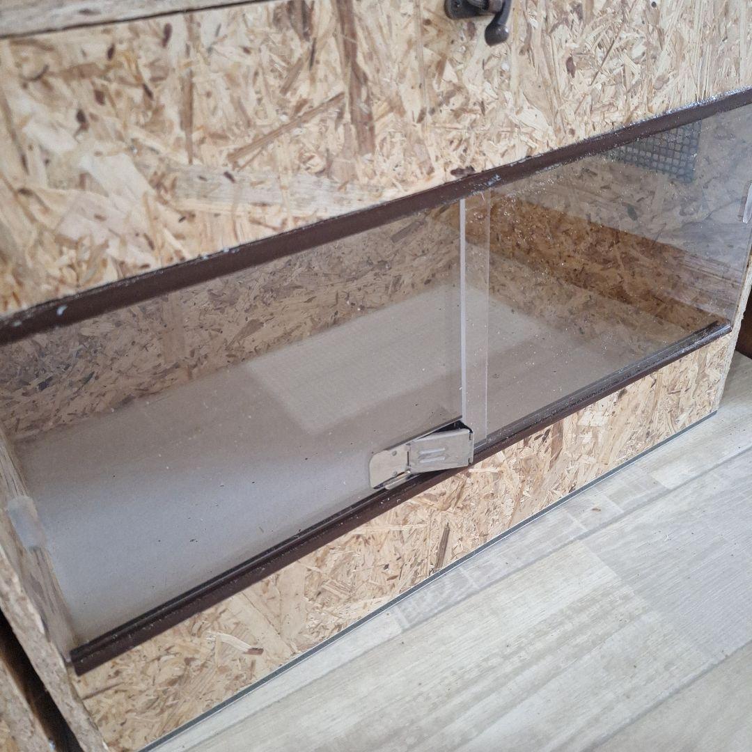 【本日まで】コスパ重視！OSB木製ケージ(未使用)2個セット