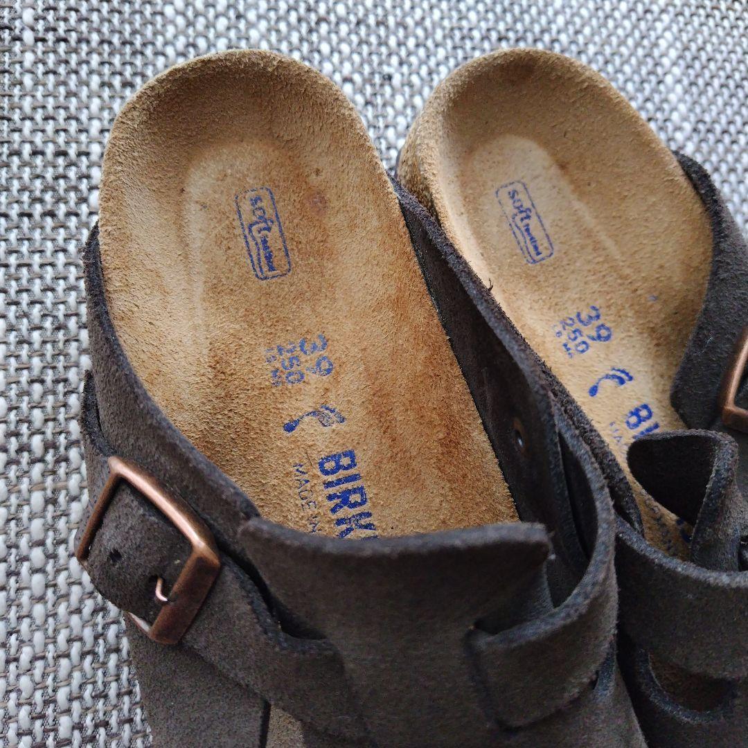 BIRKENSTOCK ビリケンシュトック　スエード　ボストン 39 モカ