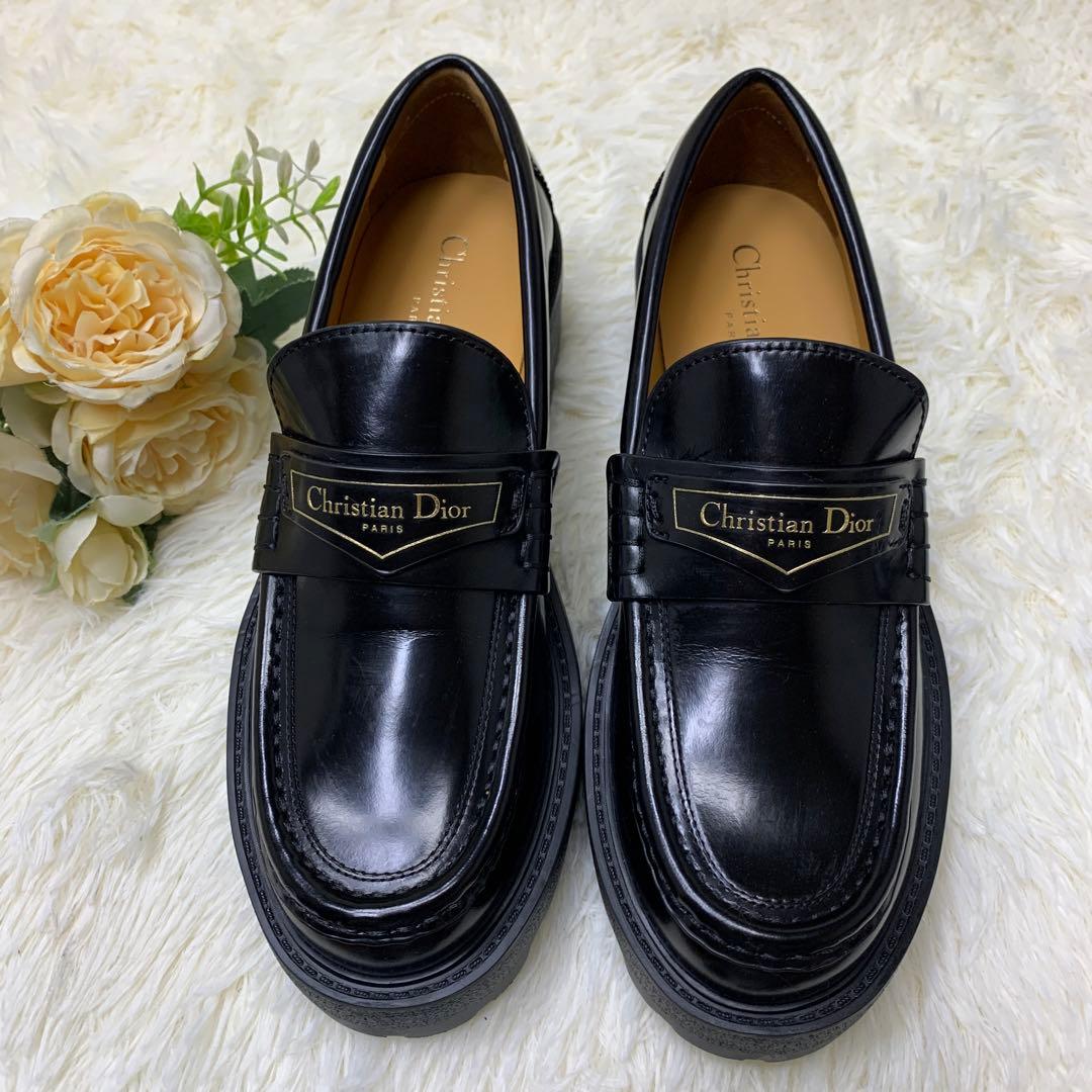 Dior Boy プラットフォーム ローファー