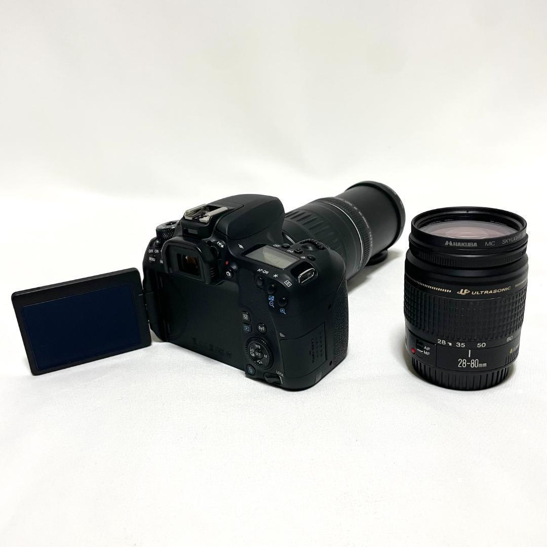 ハイアマチュア機の操作性❣️ Canon EOS 9000D Wレンズセット