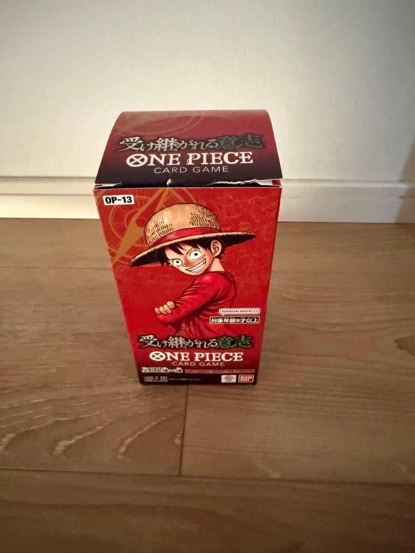 ワンピースカードゲーム 受け継がれる意志 1BOX (24パック)