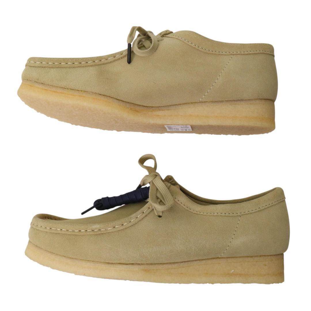 未使用 クラークス 26155515 ワラビー メープルスエード 26.5cm