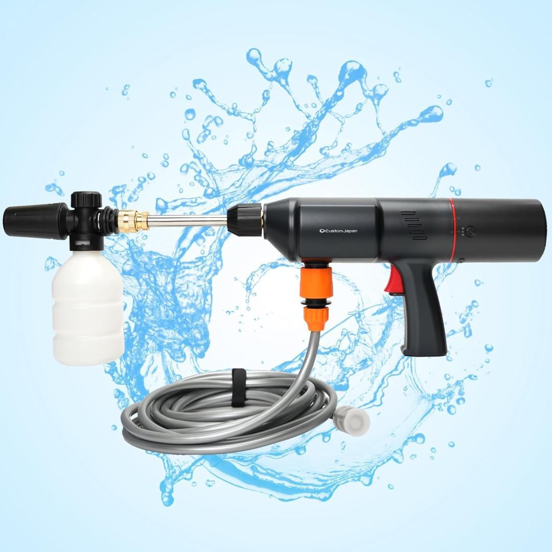 【新品】Custom Japan スマートポータブル01 高圧洗浄機