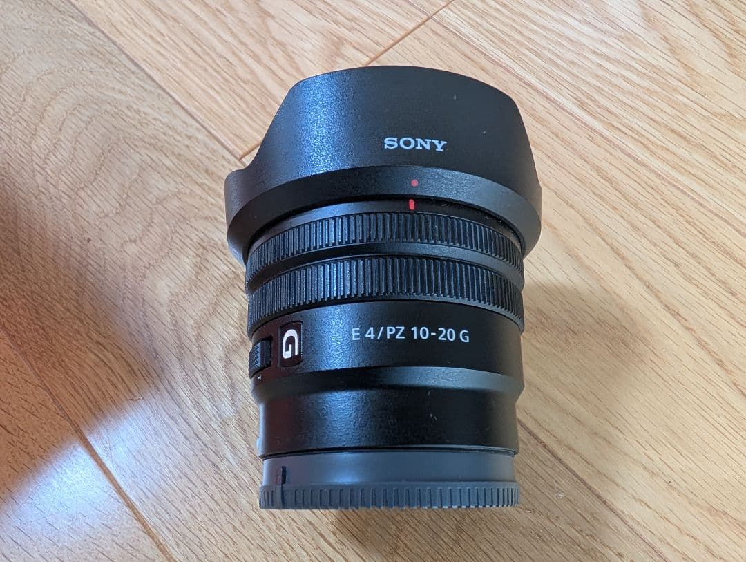 SONY E PZ 10-20mm F4 G SELP1020G PFフィルタ付