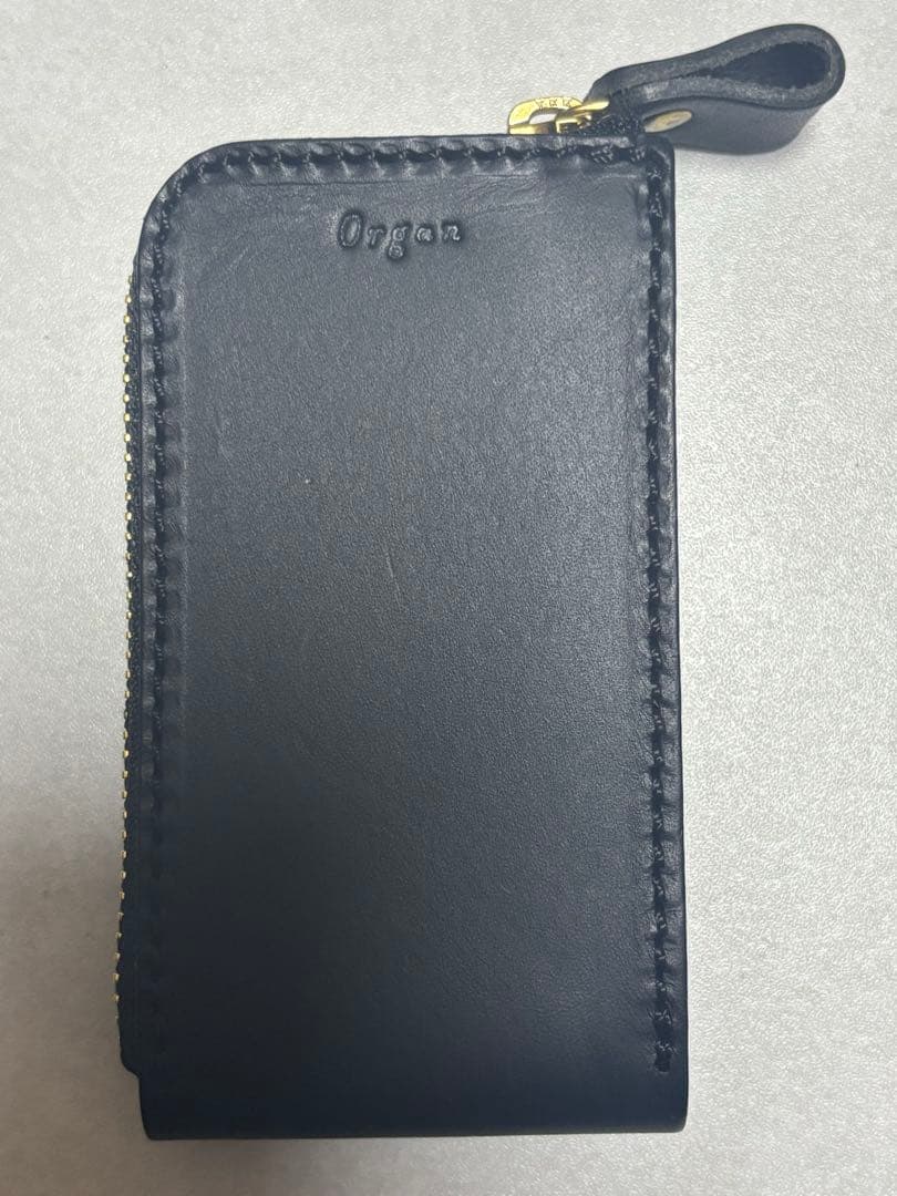 【新品】HERZ ヘルツ Organ 縦型ファスナーキーケース GS-31-BK