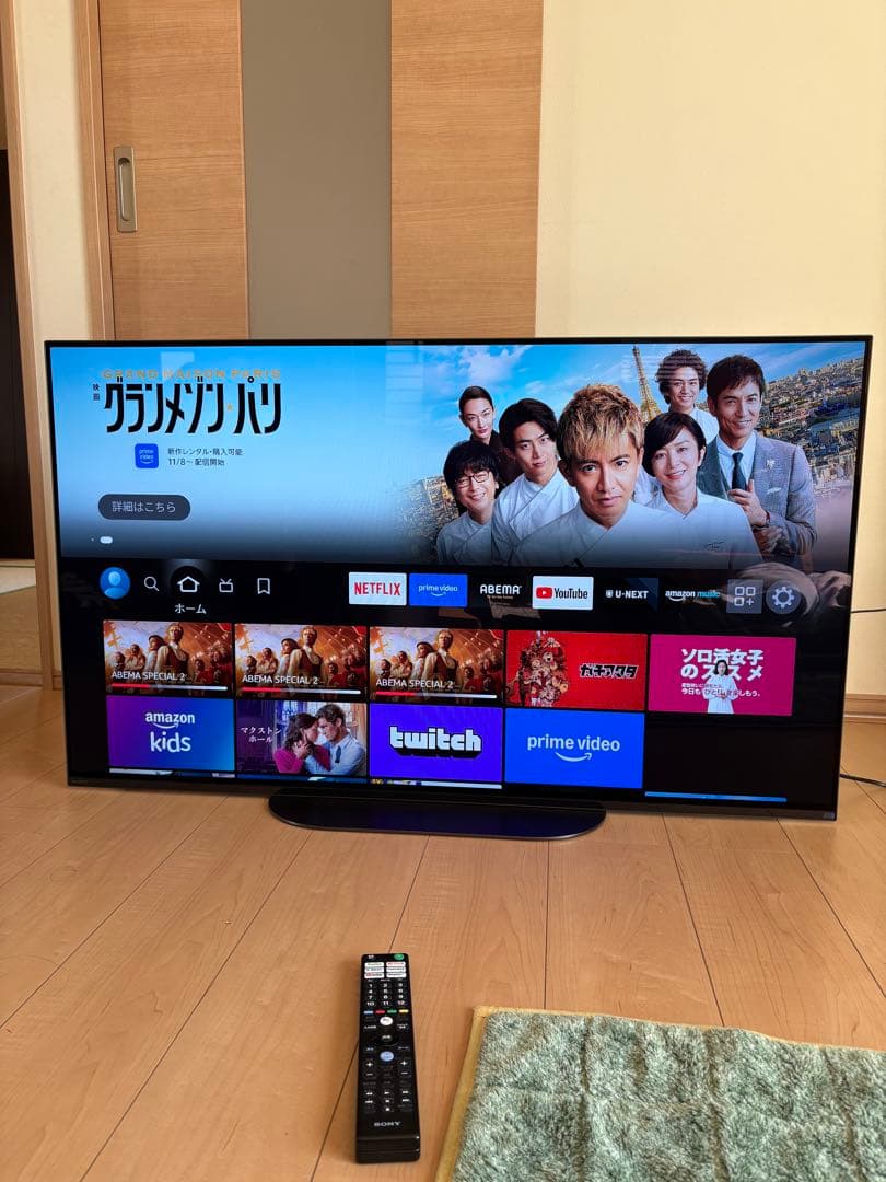 SONY 2022年　BRAVIA　4K有機ELテレビ　48V KJ-48A9S