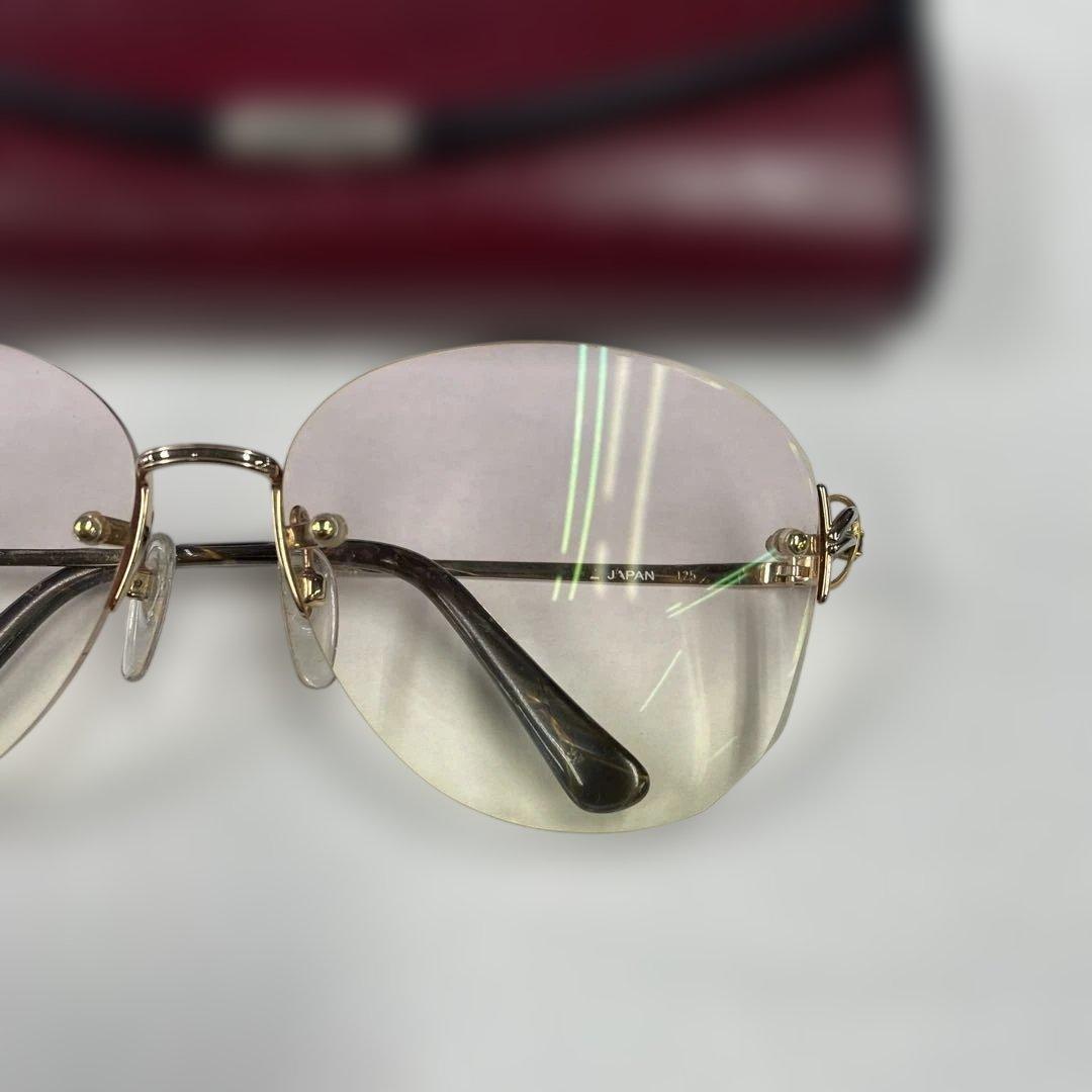 HOYA メガネ EJ29 ケース付き 眼鏡 ファッション レディース 小物格安