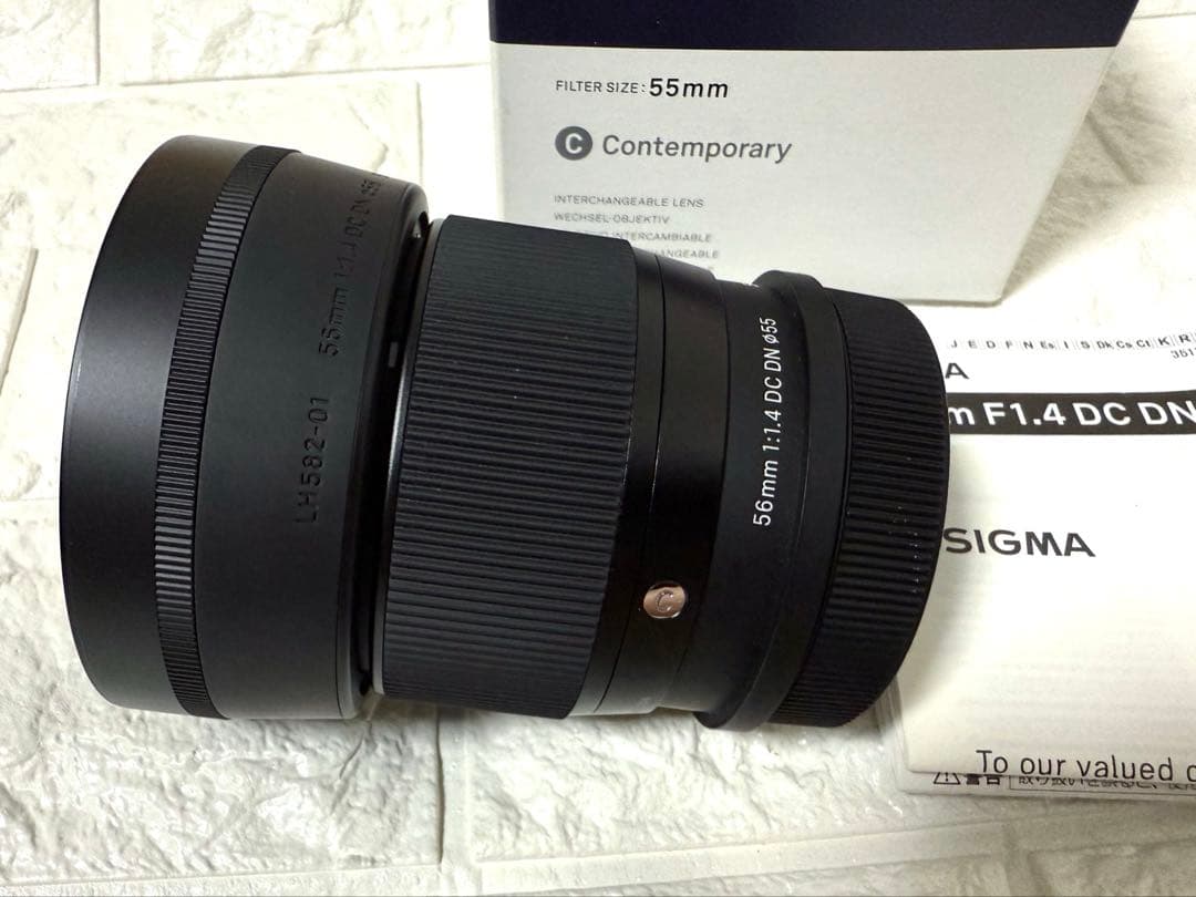 SIGMA 56mm f1.4 DC DN Lマウント