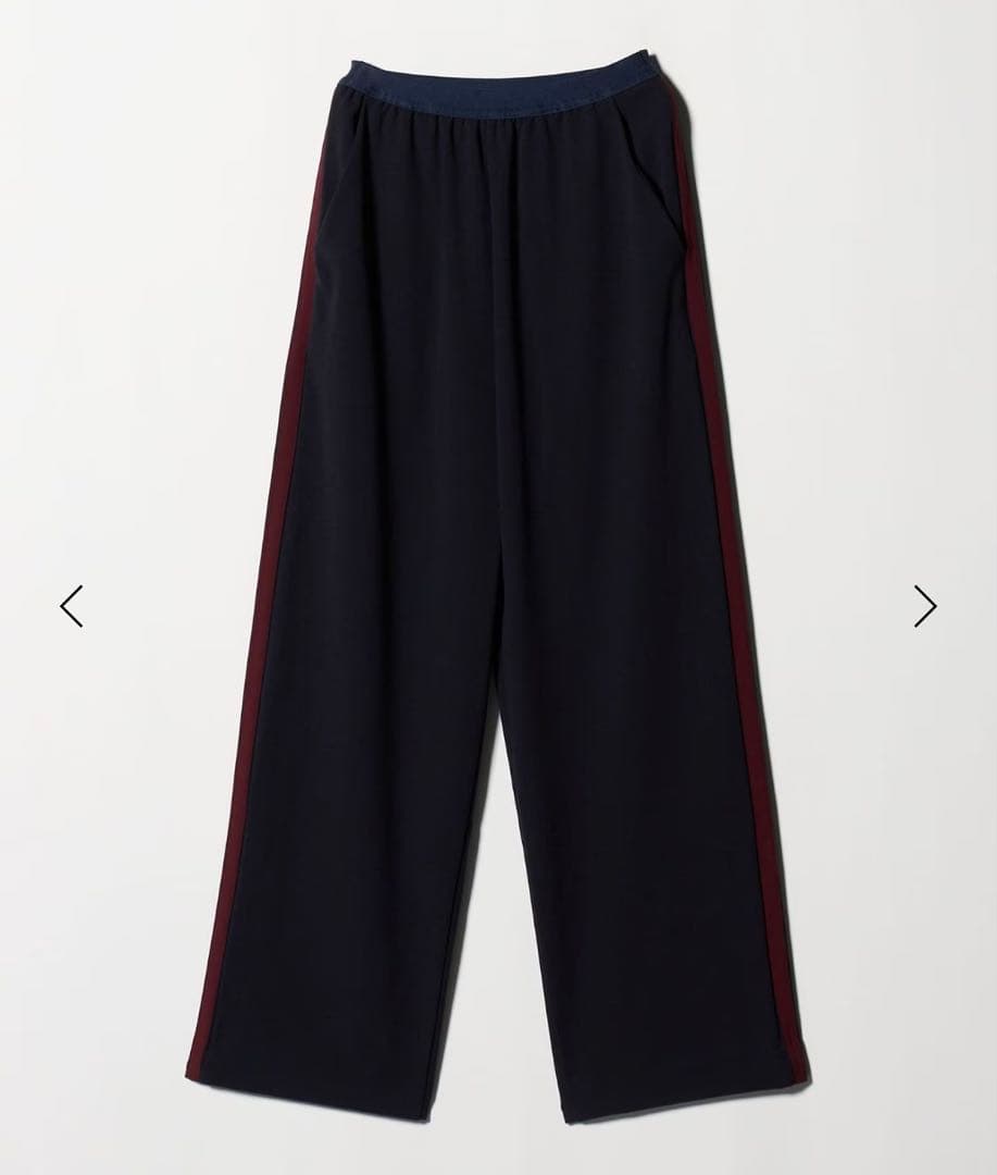 えりんこさま専用6 ROKU ライン パンツ NAVY ネイビー 36