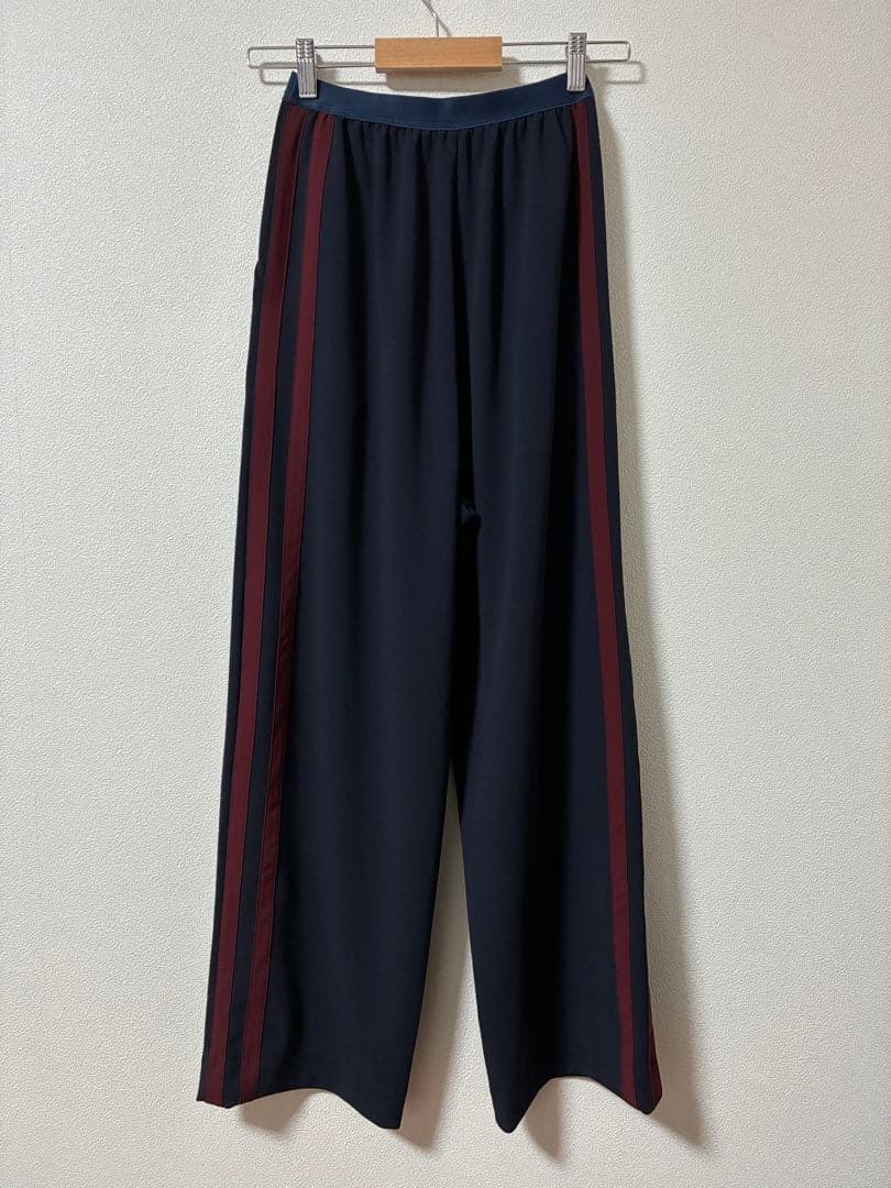 えりんこさま専用6 ROKU ライン パンツ NAVY ネイビー 36