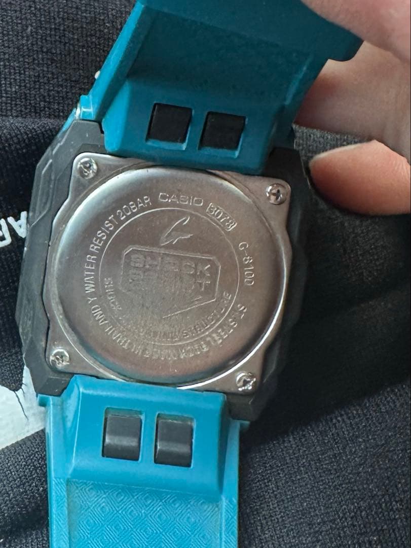 CASIO カシオ G-SHOCK G-8100 青
