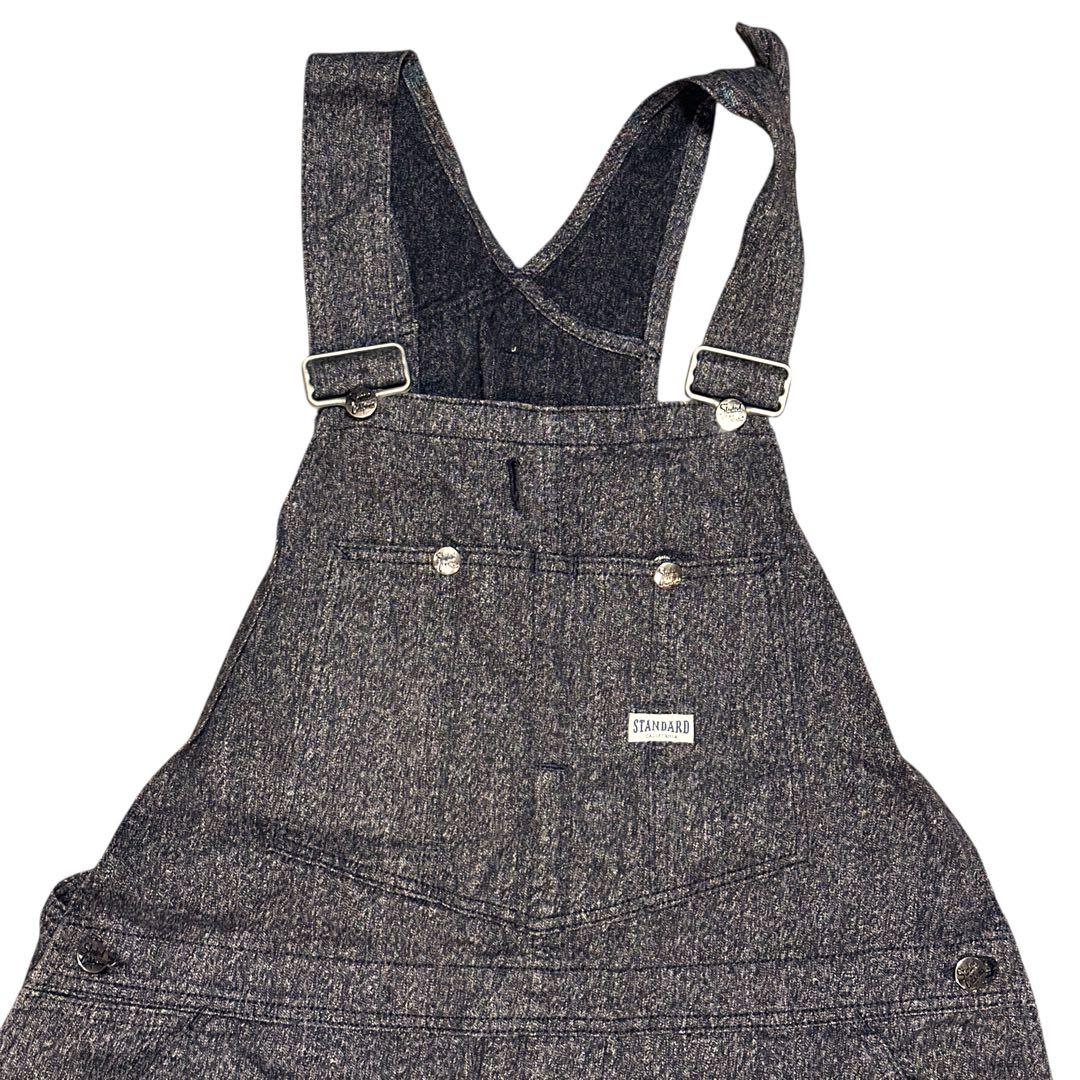 【即完品】ブラックシャンブレー オーバーオール スタンダードカリフォルニア