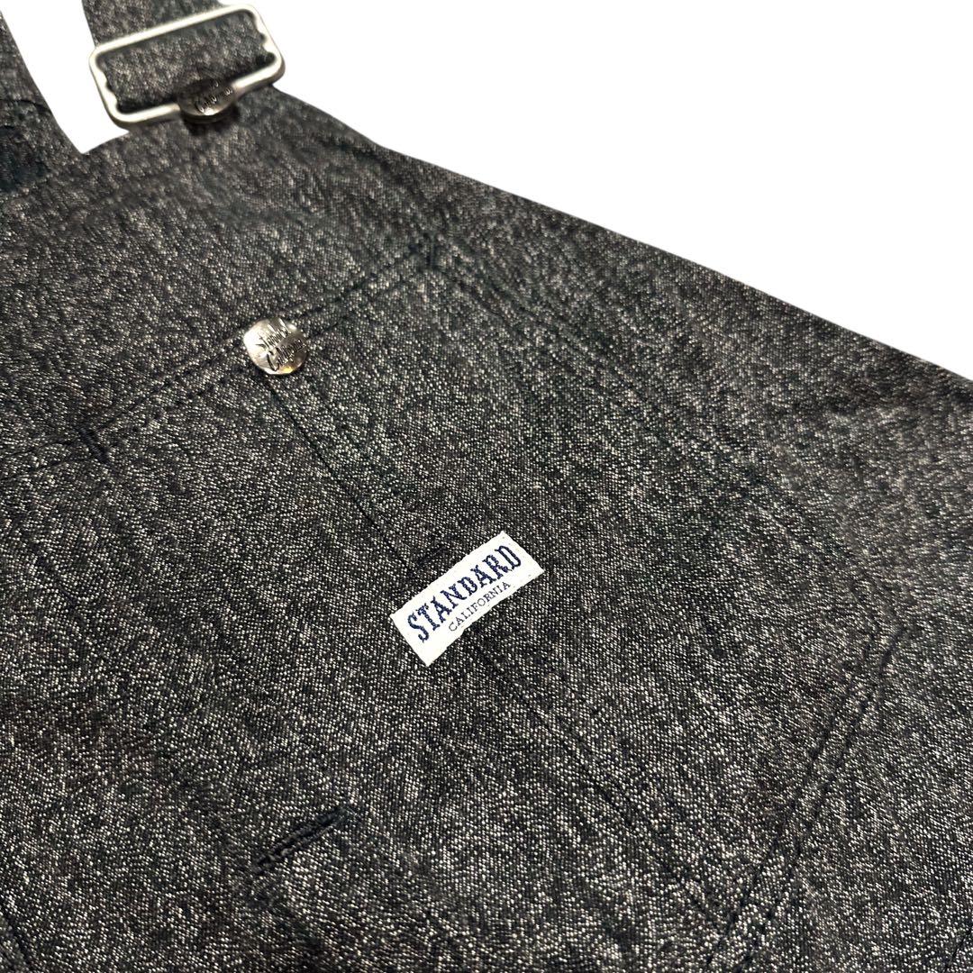 【即完品】ブラックシャンブレー オーバーオール スタンダードカリフォルニア