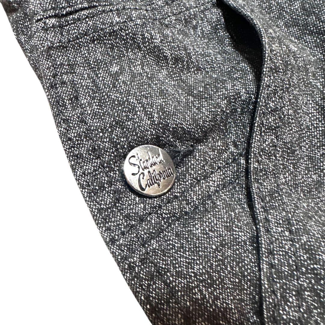 【即完品】ブラックシャンブレー オーバーオール スタンダードカリフォルニア