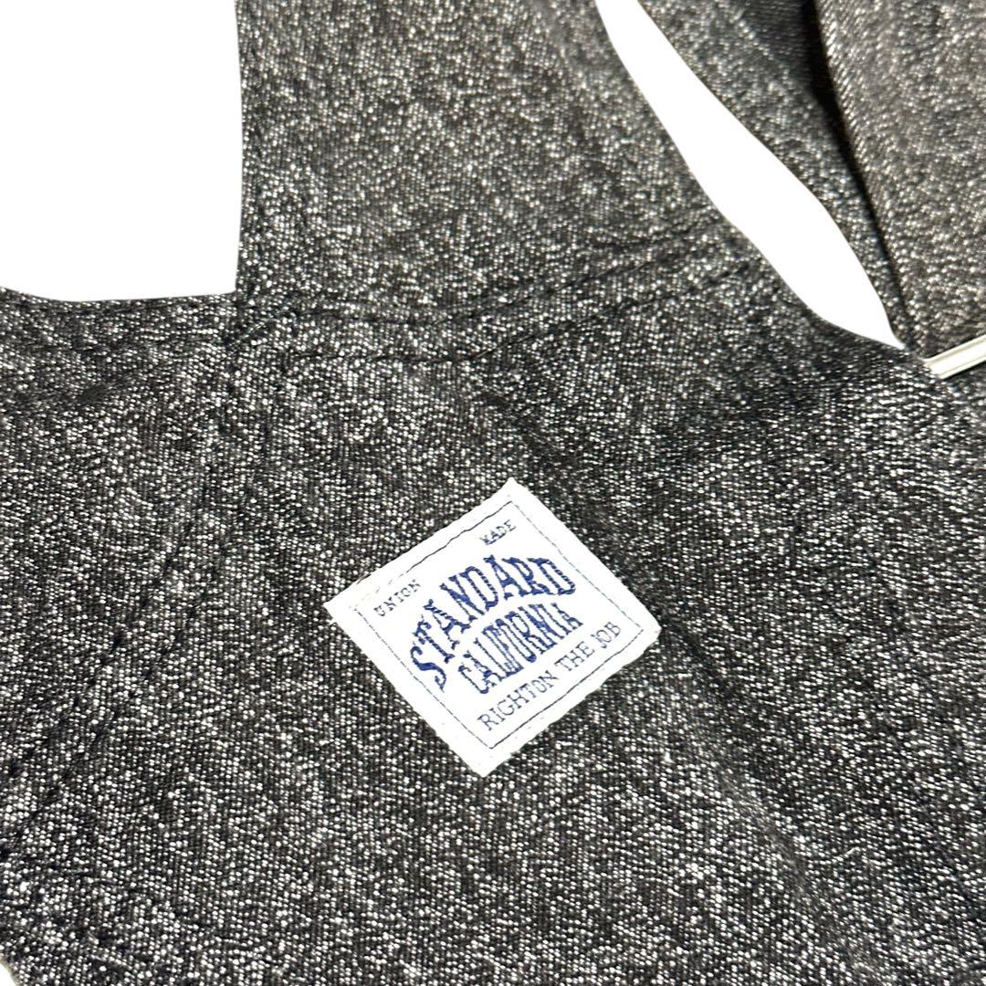 【即完品】ブラックシャンブレー オーバーオール スタンダードカリフォルニア