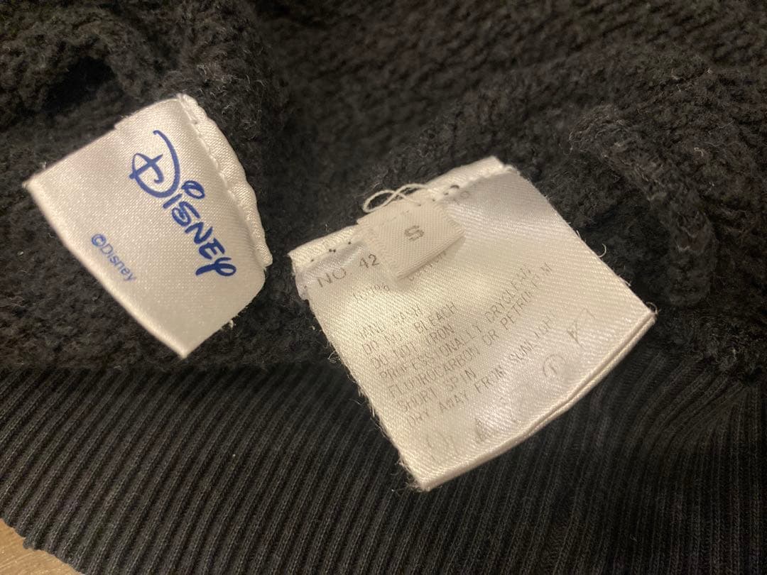 美品☆R.H. VINTAGEロンハーマン☆ミッキーマウス☆スウェット☆ブラック