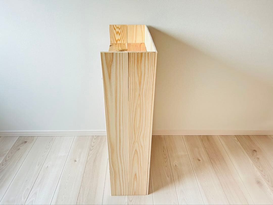 【milk_market】杉無垢材レジカウンター 折り畳み式 天板追加