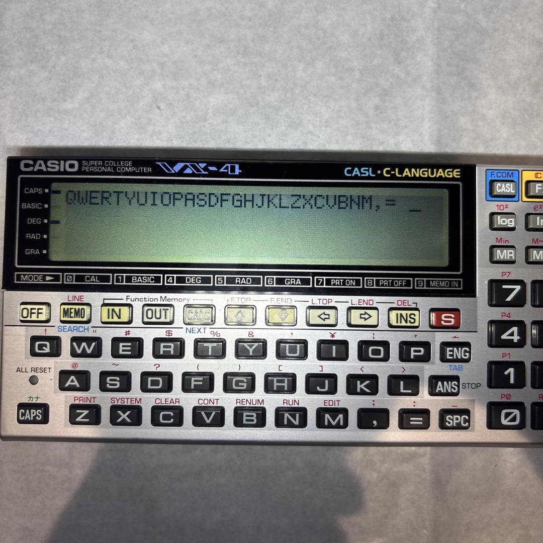 CASIO　スーパーカレッジ　VX-4