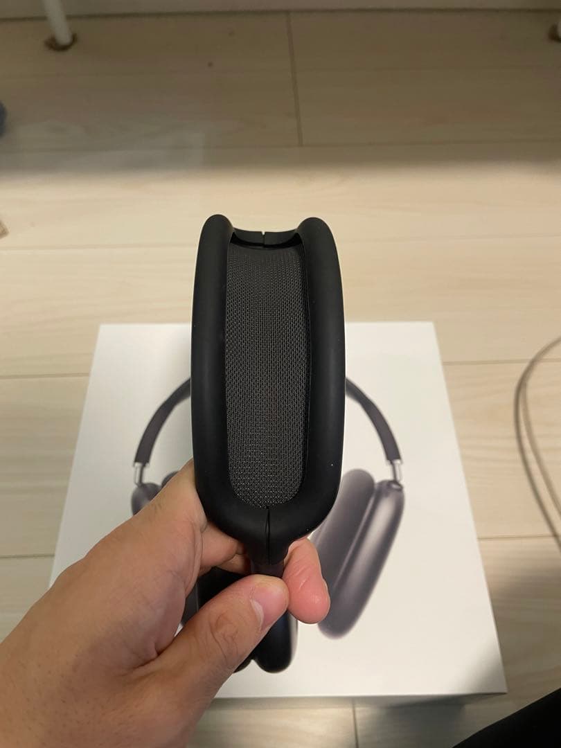 新品Apple AirPods MAX ワイヤレスヘッドホンスペースグレー保証付