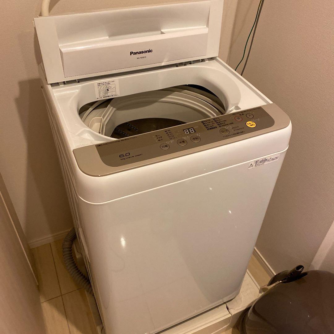 パナソニック　全自動　洗濯機　NA-F60B10 2017年製