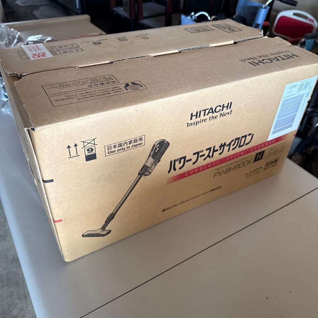 未使用HITACHIコードレス掃除機PV-BH900Kパワーブーストサイクロン