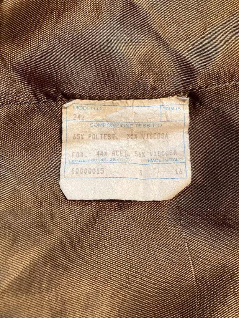 イタリア軍 ユーロミリタリー ビンテージ ブルゾン ジャケット