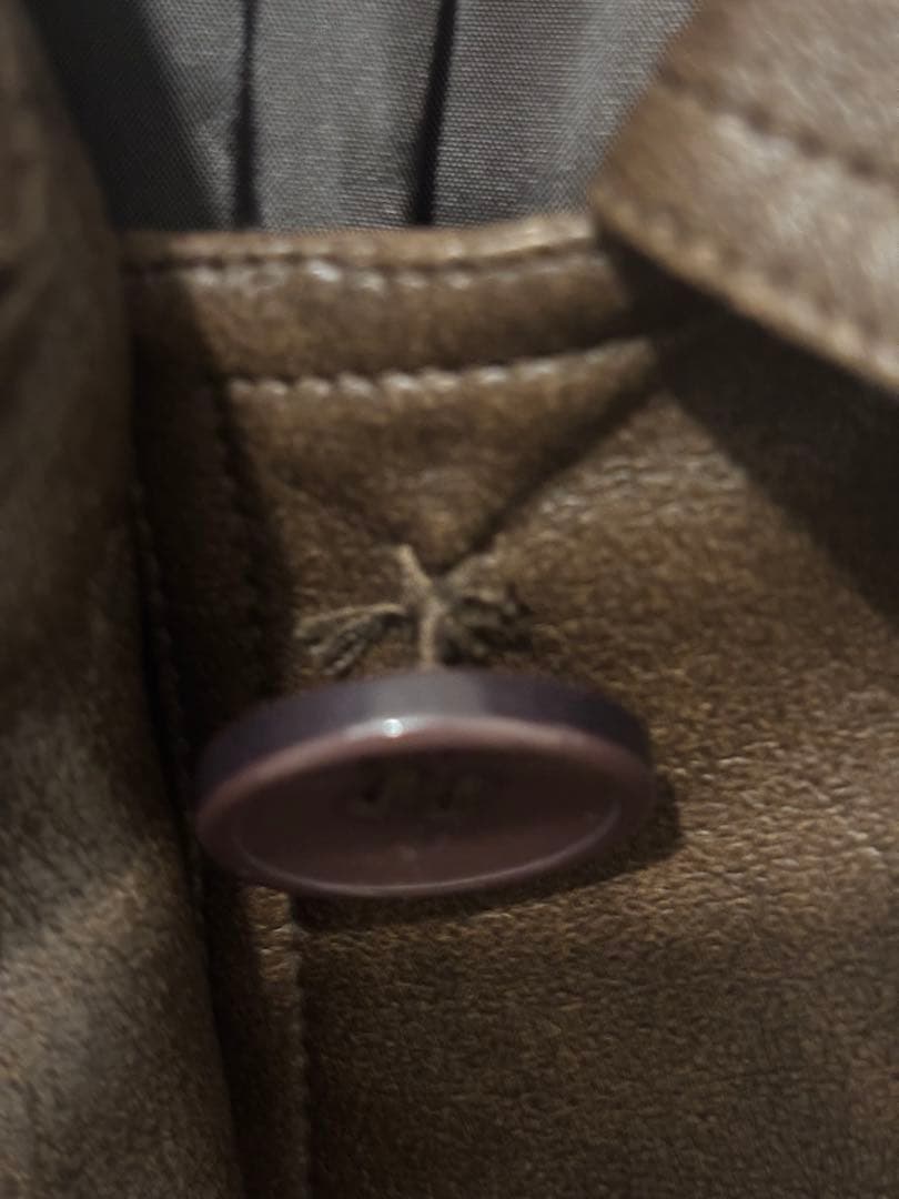 MerryJenny ルーズでメンズライクなレザージャケット