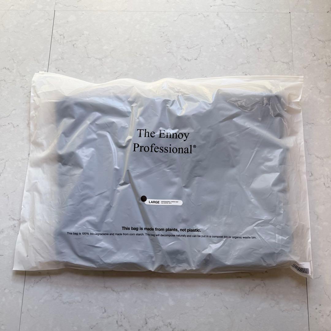 新品 ennoy PROFESSIONAL FLEECE VEST BLACK